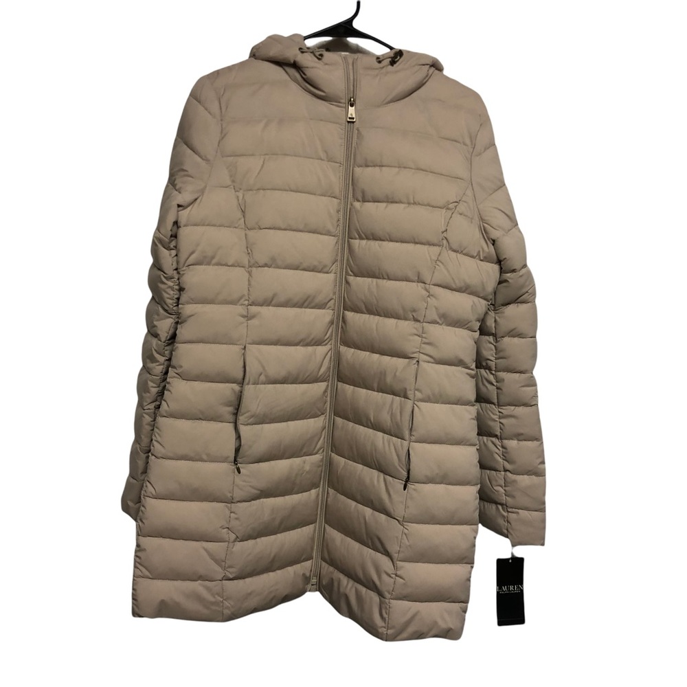 NWT Lauren Ralph Lauren Packable Puffer Coat Size Medium